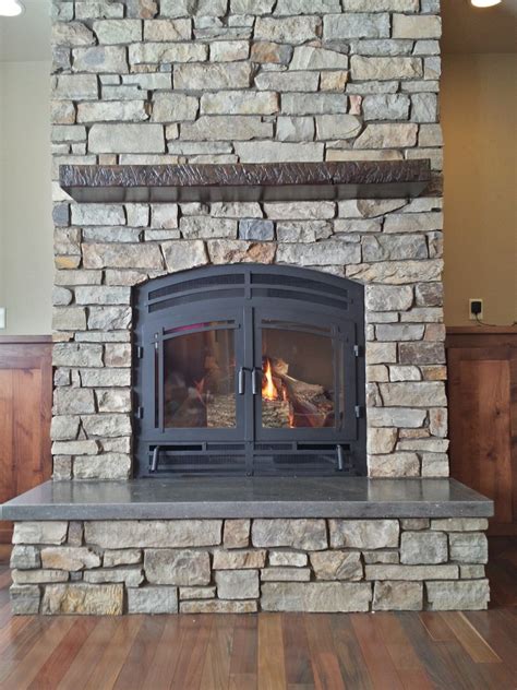 shallow prefab wood burning fireplaces